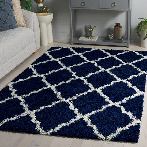 safavieh clearance sgd dallas shag sgds257n navy rug