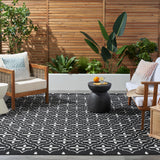 nourison nourison essentials nre04 black ivory rug