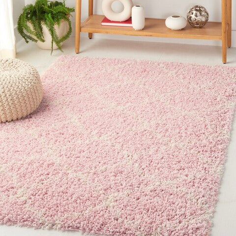 safavieh clearance hudson shag sgh282m pink rug