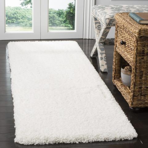 safavieh clearance santa monica shag sgn725 1010 white rug