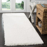 safavieh clearance santa monica shag sgn725 1010 white rug