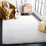 safavieh clearance santa monica shag sgn725 1010 white rug