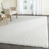 safavieh clearance santa monica shag sgn725 1010 white rug