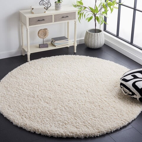 Safavieh Clearance Santa Monica Shag SGN725-1212 Ivory Rug