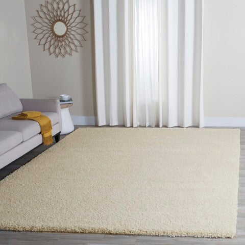Safavieh Clearance Santa Monica Shag SGN725-1212 Ivory Rug
