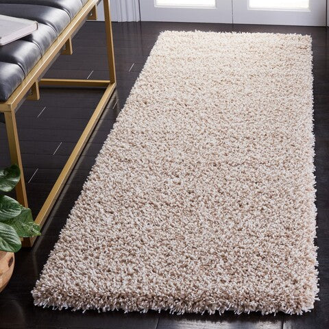 Safavieh Clearance Santa Monica Shag SGN725-1313 Beige Rug
