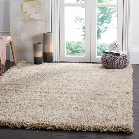 Safavieh Clearance Santa Monica Shag SGN725-1313 Beige Rug