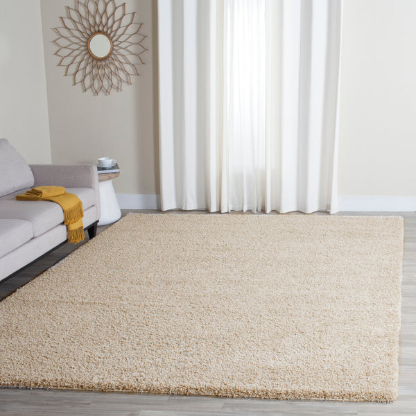 Safavieh Clearance Santa Monica Shag SGN725-1313 Beige Rug