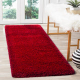 safavieh clearance santa monica shag sgn725 4040 red rug