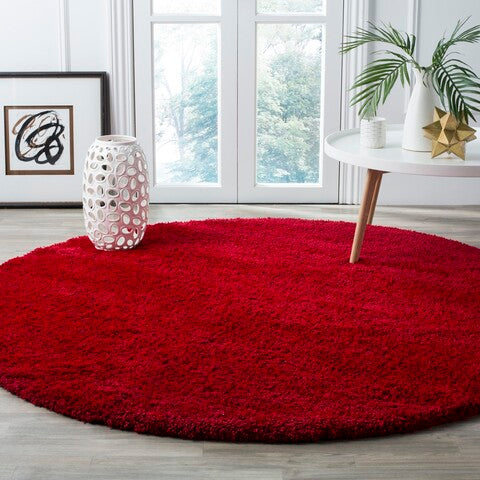 safavieh clearance santa monica shag sgn725 4040 red rug