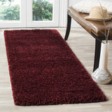 safavieh clearance santa monica shag sgn725 4242 maroon rug