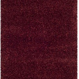 safavieh clearance santa monica shag sgn725 4242 maroon rug