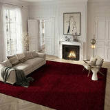 safavieh clearance santa monica shag sgn725 4242 maroon rug