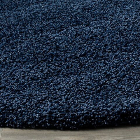 Safavieh Clearance Santa Monica Shag SGN725-7070 Navy Rug