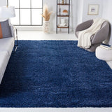 Safavieh Clearance Santa Monica Shag SGN725-7070 Navy Rug