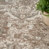 nourison quarry qua05 beige rug