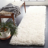 safavieh clearance luxe shag sgx160a ivory rug