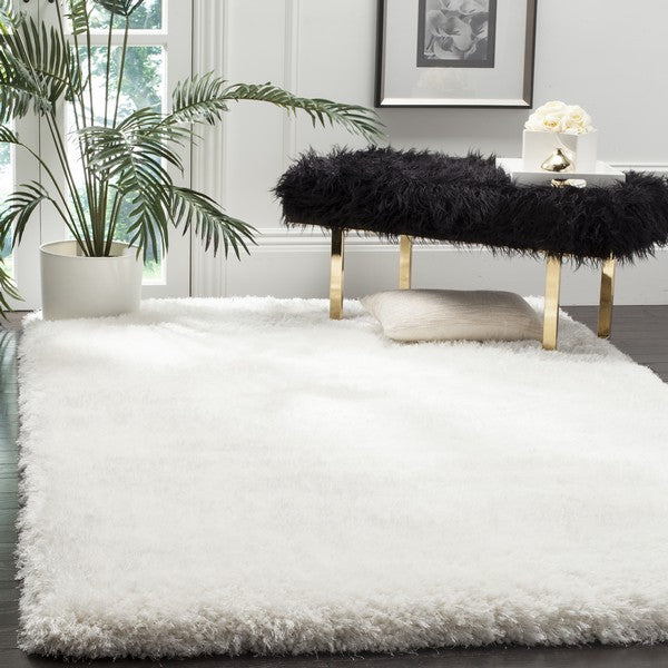 safavieh clearance luxe shag sgx160a ivory rug