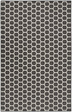 nourison twist reversible tws01 black rug