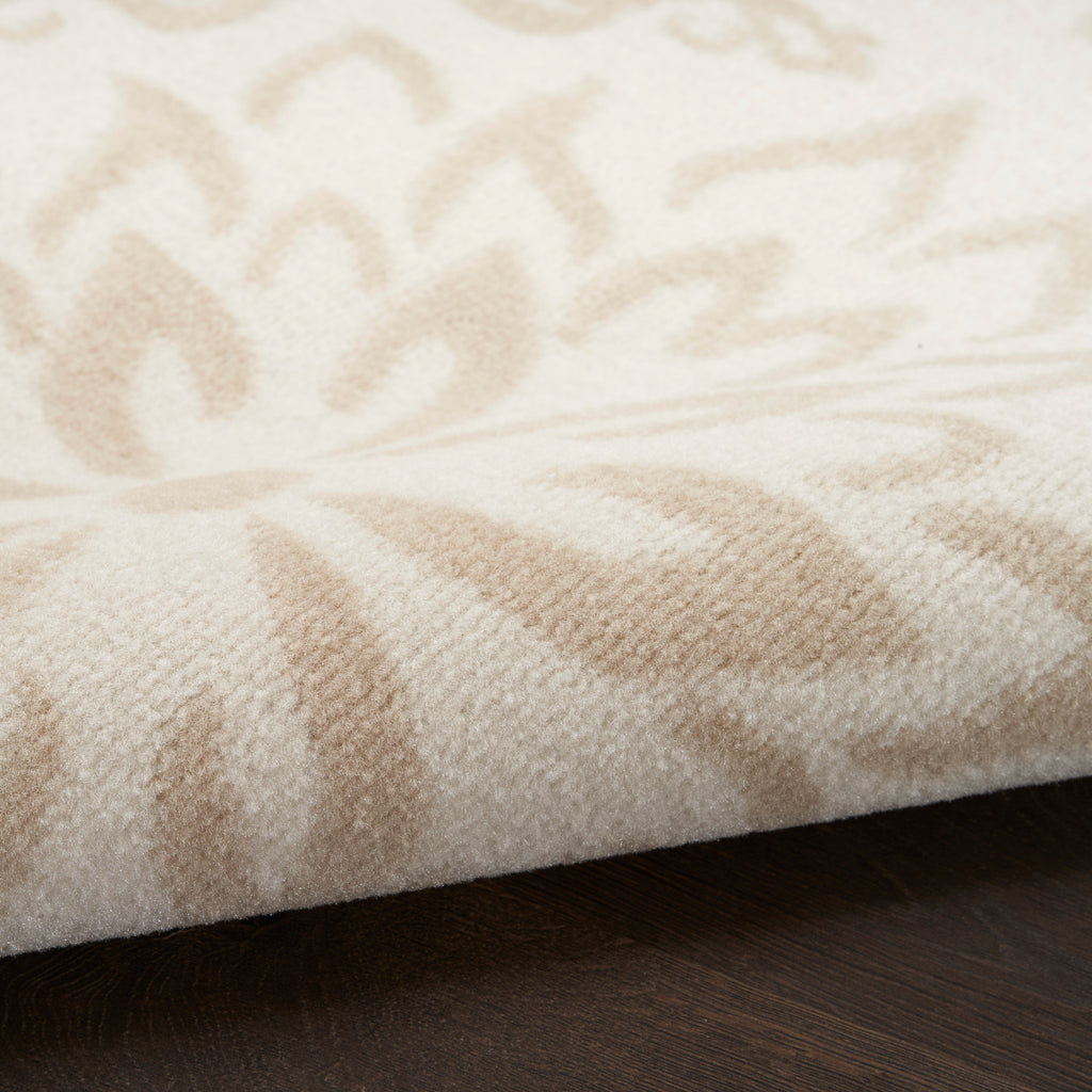 nourison jubilant jub06 ivory beige rug