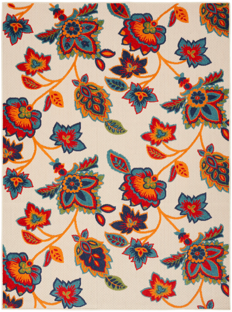 nourison aloha alh31 multicolor rug