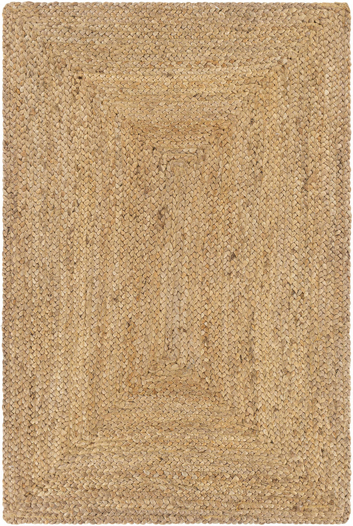 Hauteloom Shippagan SHPPG Tan Woven/Flatwoven Jute Rug