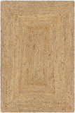 Hauteloom Shippagan SHPPG Tan Woven/Flatwoven Jute Rug