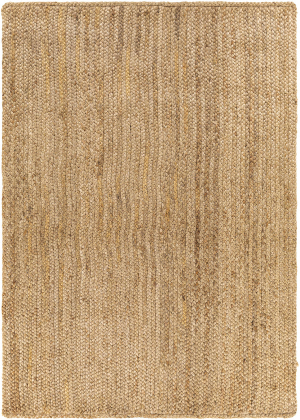 Hauteloom Shippagan SHPPG Tan Woven/Flatwoven Jute Rug