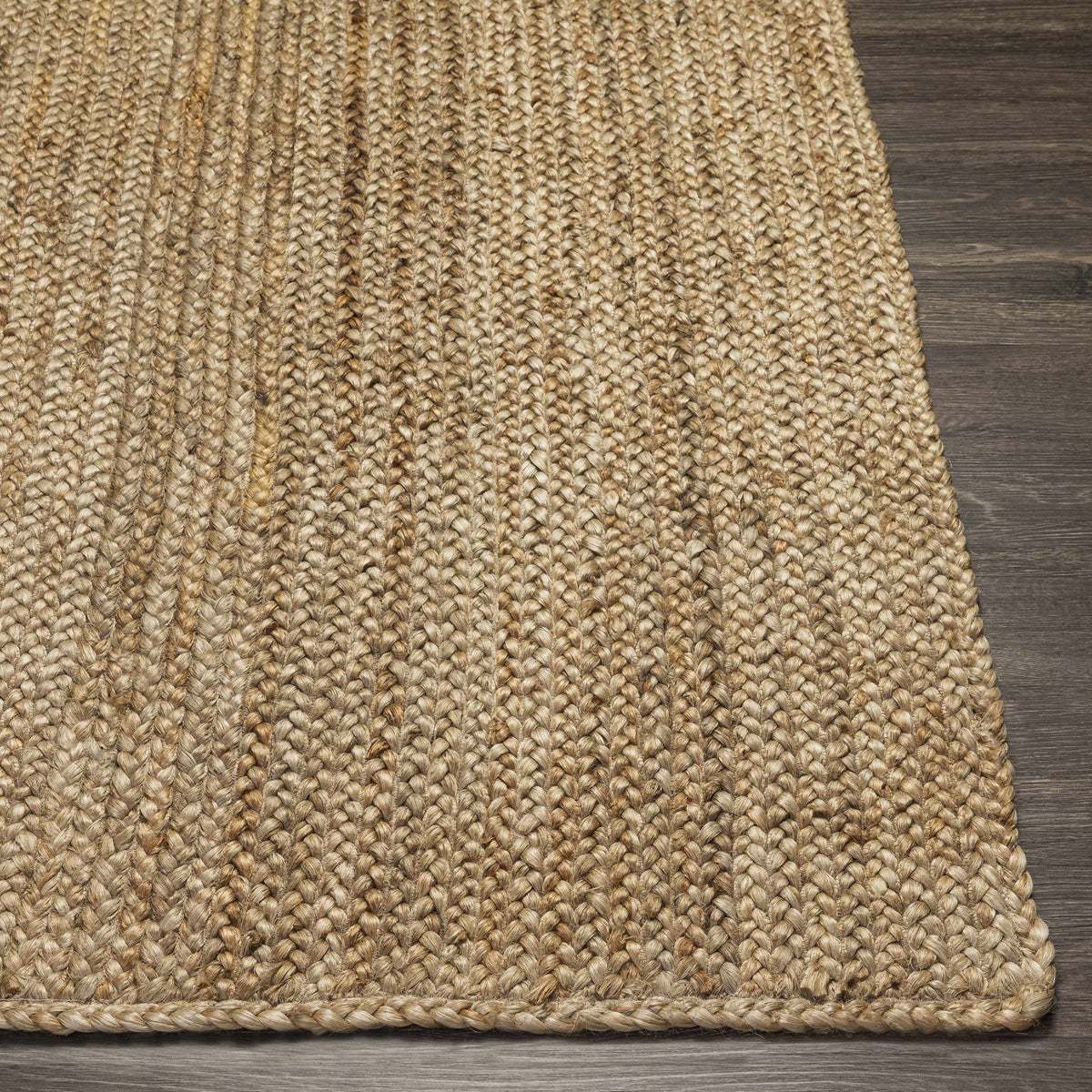 Hauteloom Shippagan SHPPG Tan Woven/Flatwoven Jute Rug