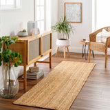 Hauteloom Shippagan SHPPG Tan Woven/Flatwoven Jute Rug