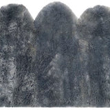 safavieh clearance sheep skin shs121b steel blue rug