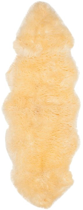 safavieh clearance sheep skin shs121h champagne rug