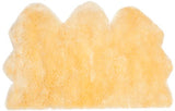 safavieh clearance sheep skin shs121h champagne rug