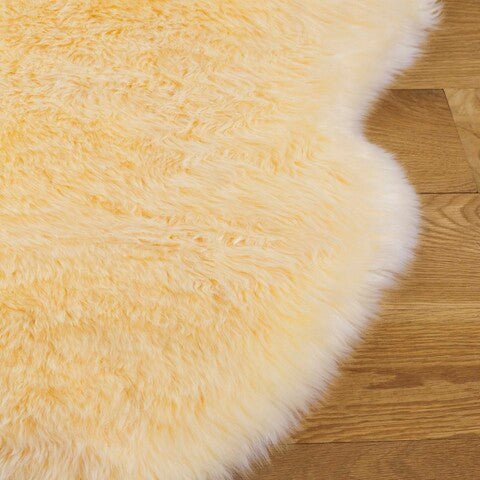 safavieh clearance sheep skin shs121h champagne rug
