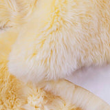 safavieh clearance sheep skin shs121h champagne rug