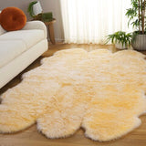 safavieh clearance sheep skin shs121h champagne rug