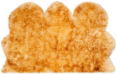 safavieh clearance sheep skin shs121k champagne rug