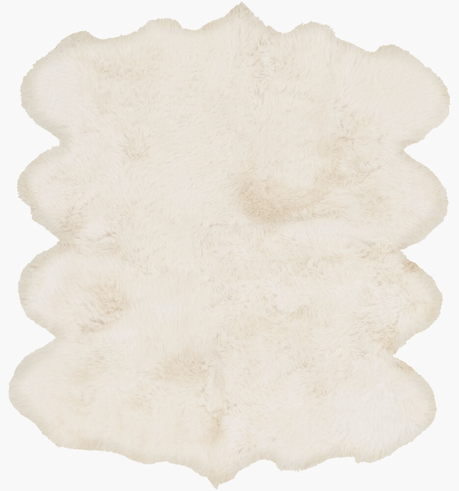 surya sheepskin shs 9600 ivory rug