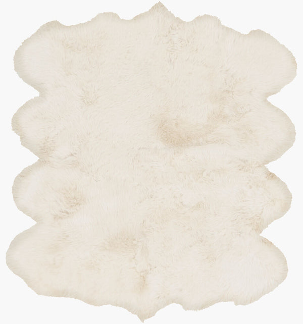 surya sheepskin shs 9600 ivory rug