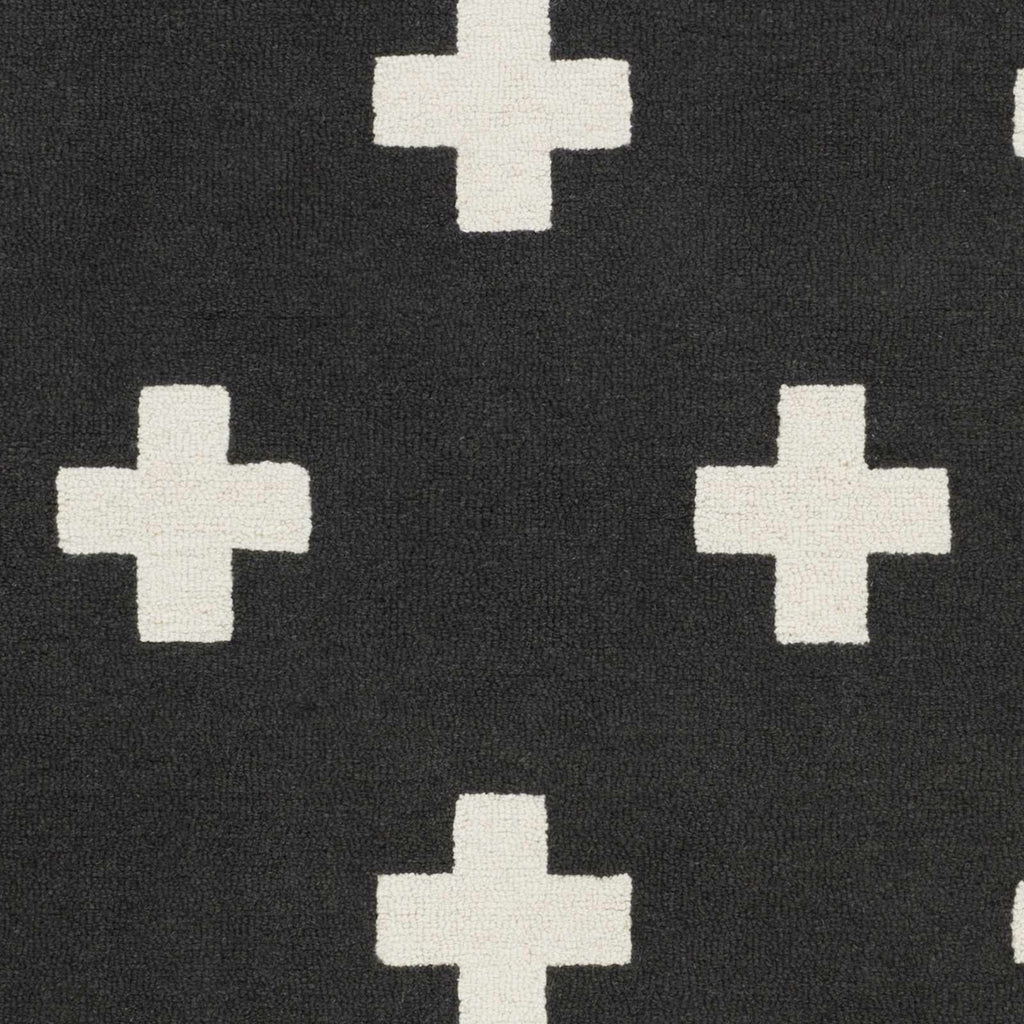 Hauteloom Shawanee SHWN Black Hand Tufted Wool Rug
