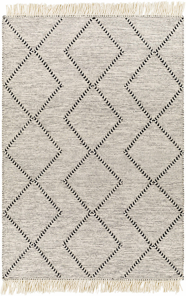 Hauteloom Siguinon SIGUI Black Woven/Flatwoven Wool Rug