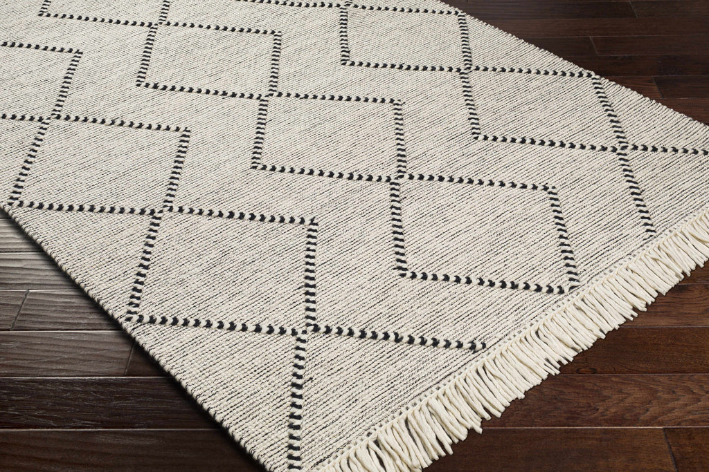 Hauteloom Siguinon SIGUI Black Woven/Flatwoven Wool Rug