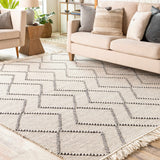 Hauteloom Siguinon SIGUI Black Woven/Flatwoven Wool Rug