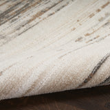 nourison serenity home srh03 ivory beige rug