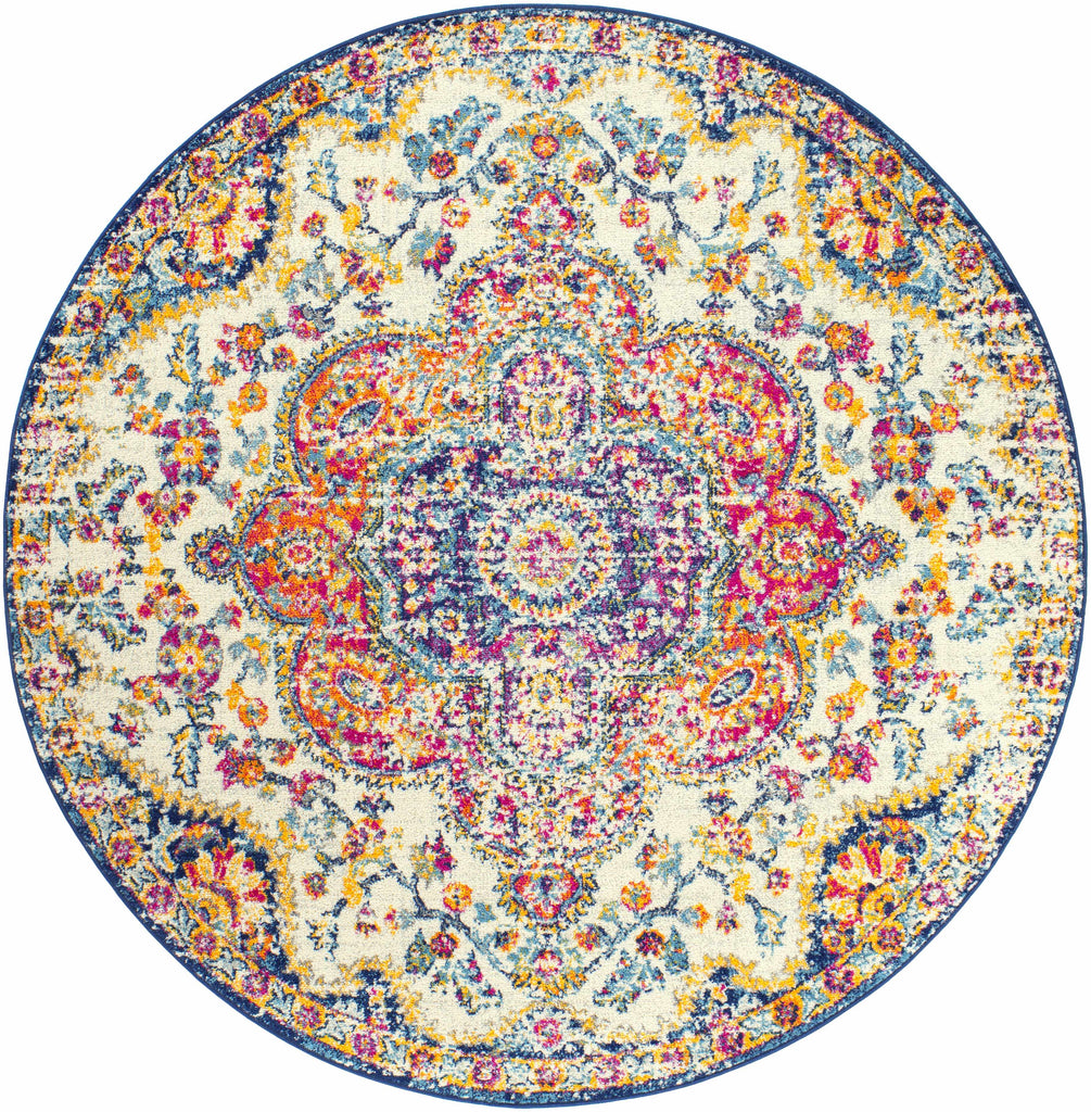 Hauteloom Simsbury SIM Light Gray Machine Made Polypropylene Rug