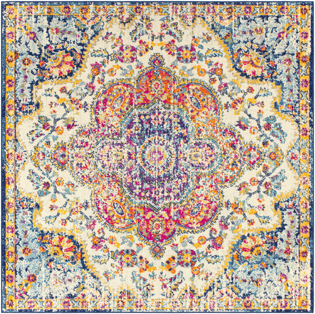 Hauteloom Simsbury SIM Light Gray Machine Made Polypropylene Rug