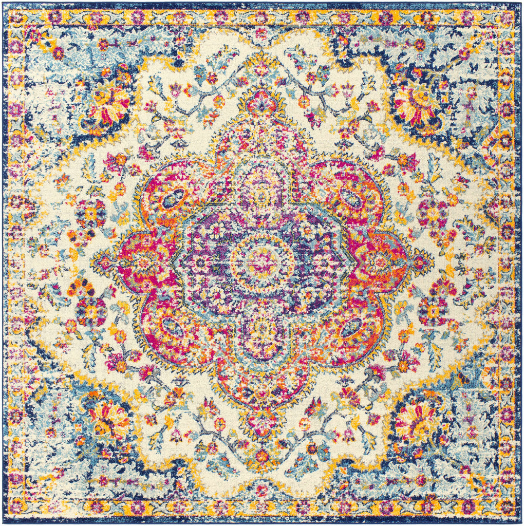 Hauteloom Simsbury SIM Light Gray Machine Made Polypropylene Rug