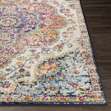 Hauteloom Simsbury SIM Light Gray Machine Made Polypropylene Rug