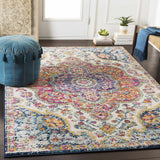 Hauteloom Simsbury SIM Light Gray Machine Made Polypropylene Rug