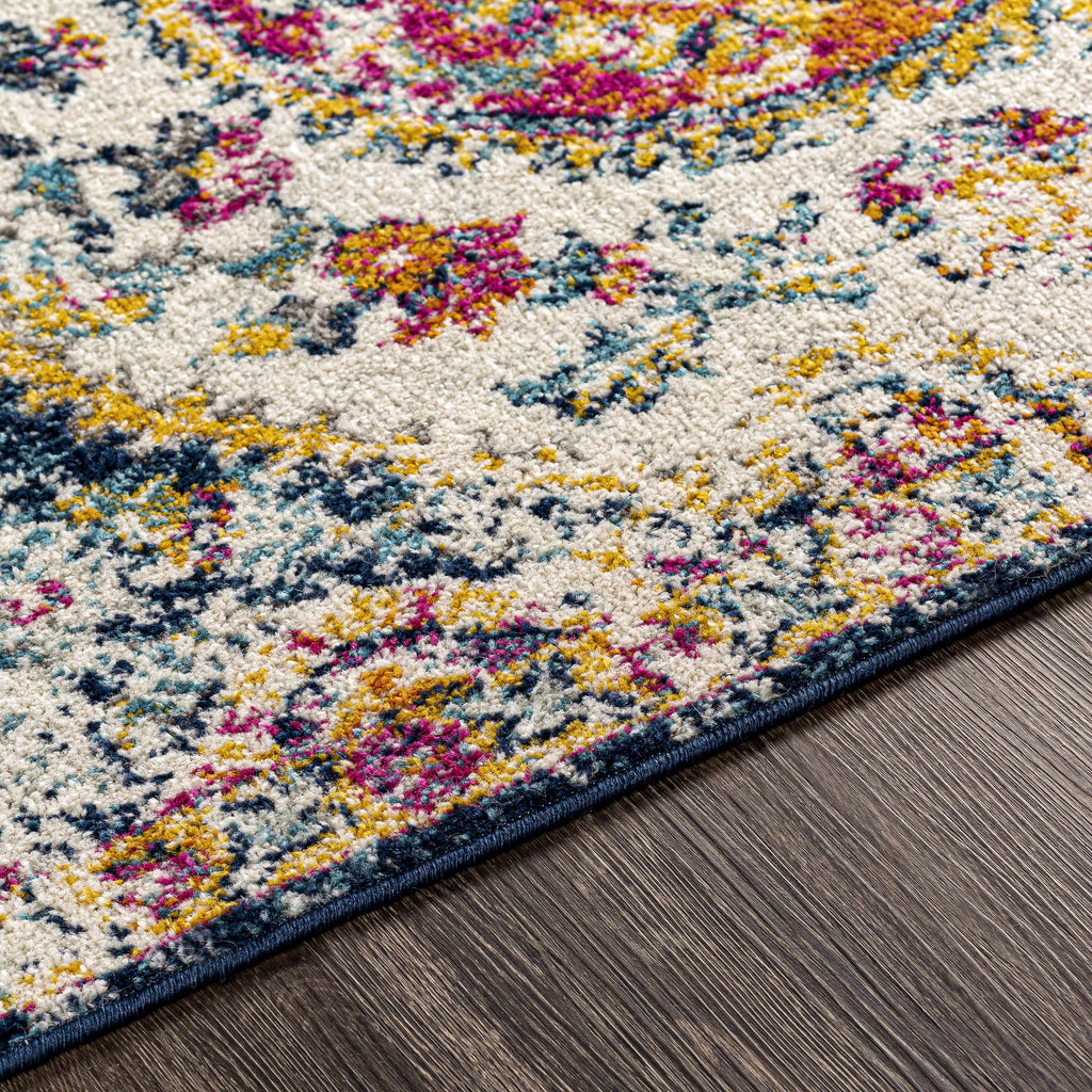 Hauteloom Simsbury SIM Light Gray Machine Made Polypropylene Rug